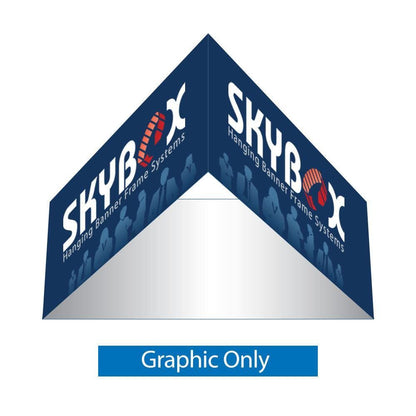 8ft. Triangle Hanging Banner - San Diego Sign Company