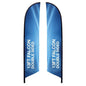13ft. Falcon Custom Flag Graphic Only - WS Display