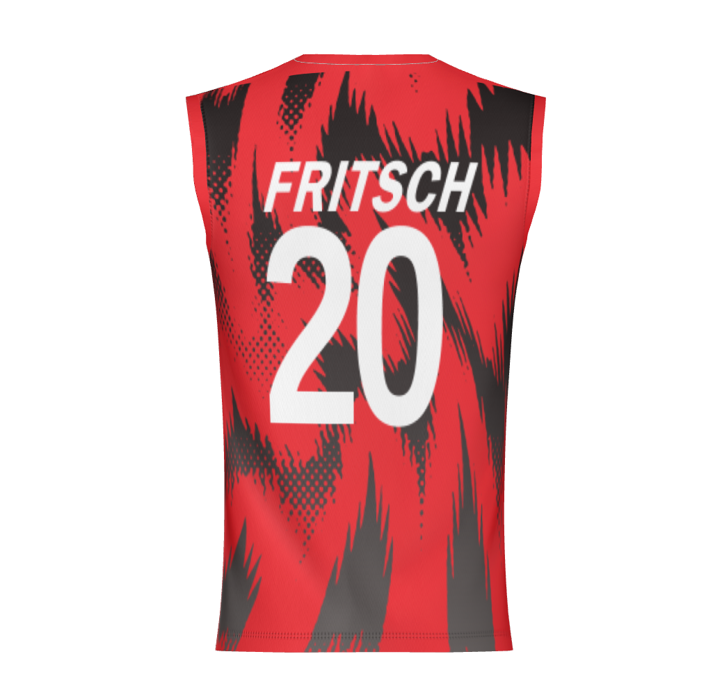 120GSM Milk Silk Crew Neck Sleeveless (Full Dye Sublimation) #USA500046