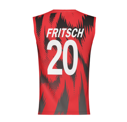 120GSM Milk Silk Crew Neck Sleeveless (Full Dye Sublimation) #USA500046