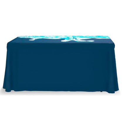 Full Color Custom Table Throw