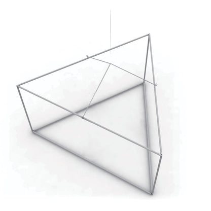 5ft. Triangle Hanging Banner - WS Display