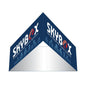12ft. Triangle Hanging Banner - San Diego Sign Company