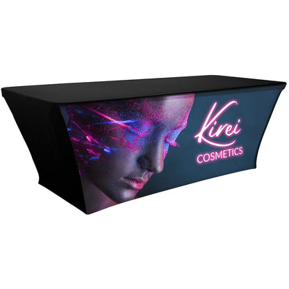 6 ft./ 8 ft. Backlit Fitted Table Throw - WS Display