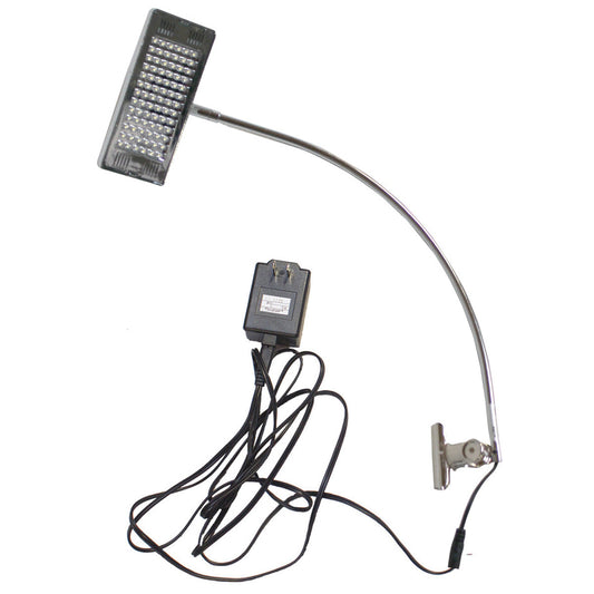 LED Silver Clamp Light