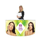 EZ Fabric Curved Counter - WS Display