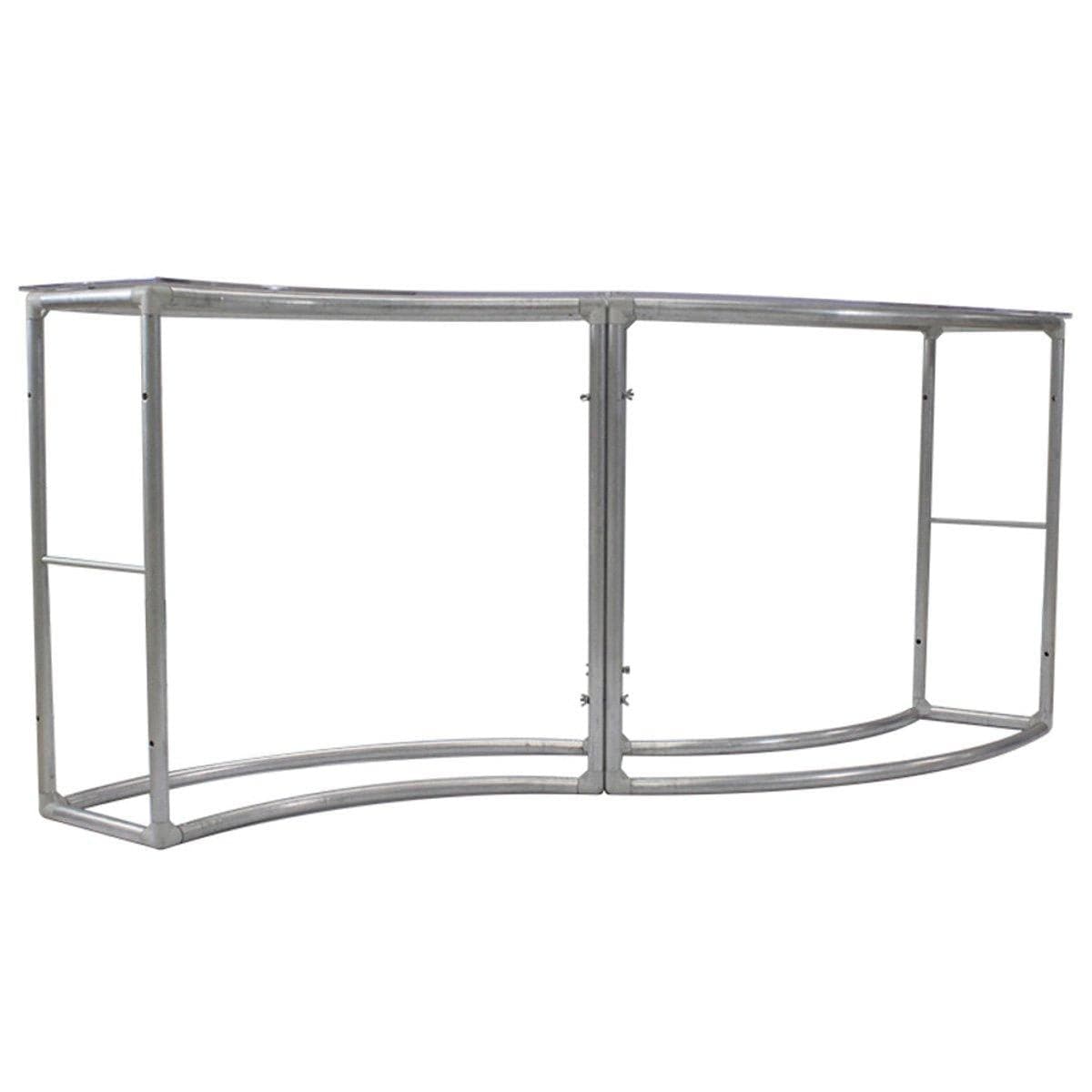 EZ Fabric Curved Counter - WS Display