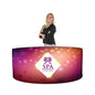 EZ Fabric Curved Counter - WS Display