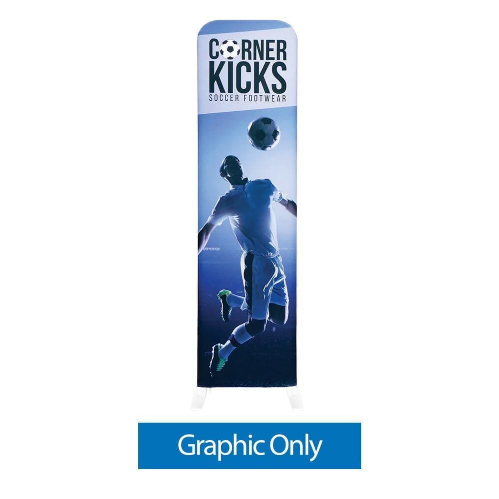 2ft. EZ Stand Fabric Tube Display - WS Display