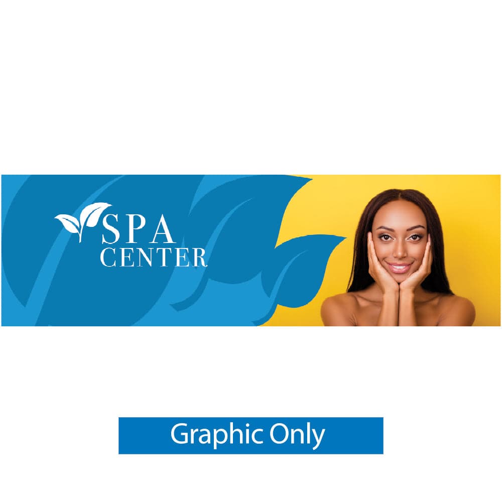 EZ Tube Straight 25 x 7.5 ft Display