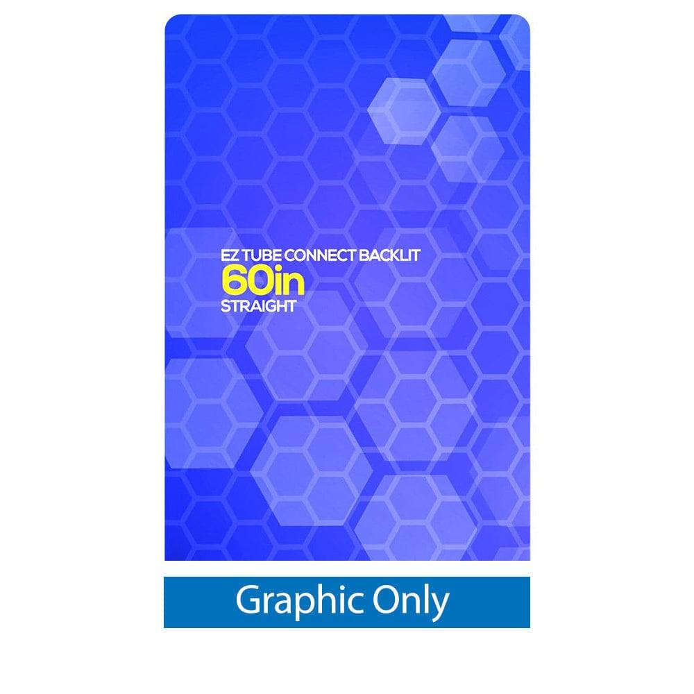 60 in. EZ Tube® Connect Single Frame Display (Backlit) - WS Display