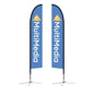 14ft. Falcon Custom Flag - WS Display