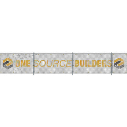 Fence Mesh Banner - WS Display