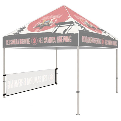 [Prime] 10ft. Tent Half Wall with Steel Rail - WS Display