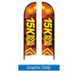 14ft. Large Feather Flag - WS Display
