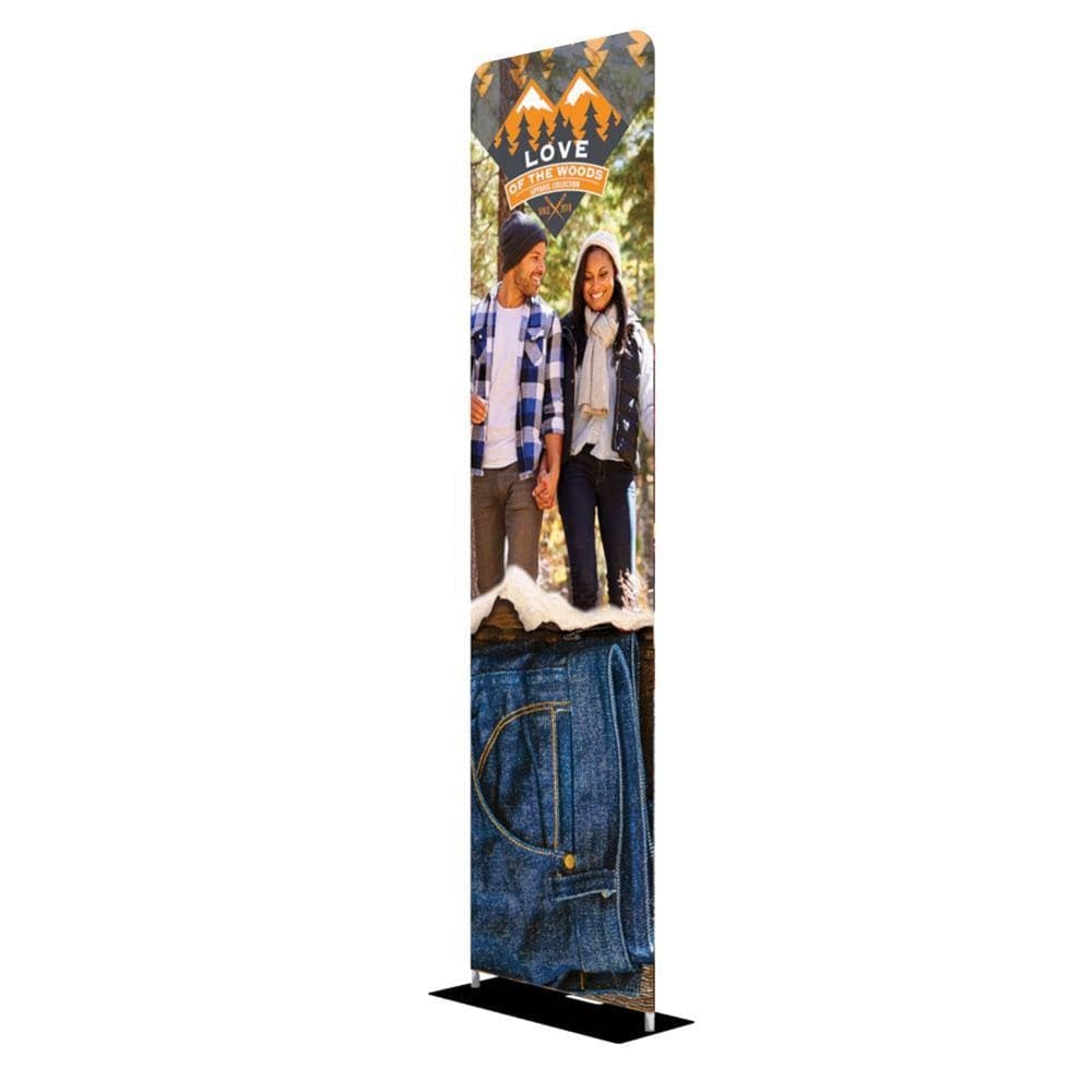 Tension Fabric Tube Display with Steel Base - WS Display