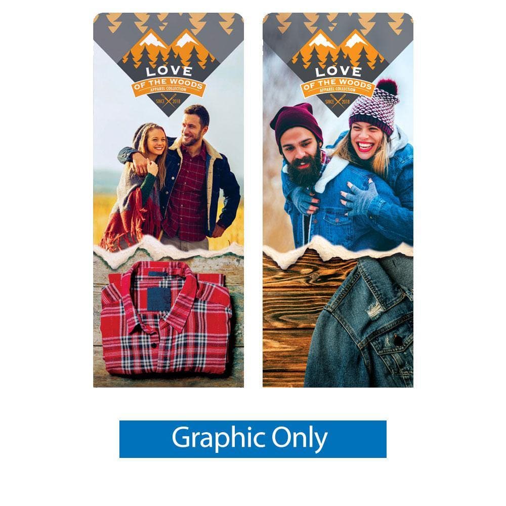 Tension Fabric Tube Display with Steel Base - WS Display