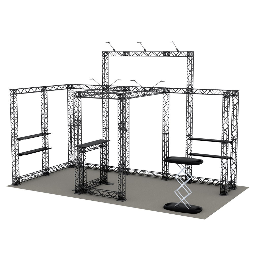 20ft x 10ft Origami SEG Truss Island - B