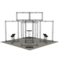 20ft x 10ft Origami SEG Truss Island - C