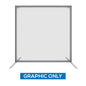 3.3 x 3.3ft. QSEG Quick Wall Display - WS Display