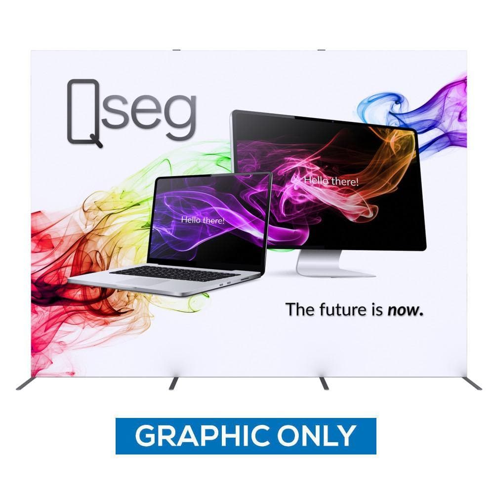 9.84 x 7.4ft. QSEG Quick Wall Display - WS Display