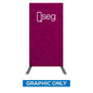 1.3 x 2.4 ft.  QSEG Quick Wall Display - WS Display