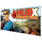 15ft. RPL Straight Fabric Pop Display - WS Display
