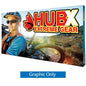 15ft. RPL Straight Fabric Pop Display - WS Display