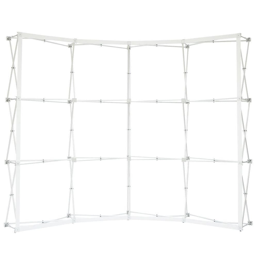 8ft. & 10ft. RPL Curved Fabric Pop Up Display - WS Display