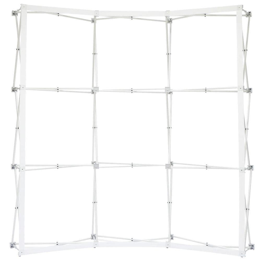 8ft. & 10ft. RPL Curved Fabric Pop Up Display - WS Display