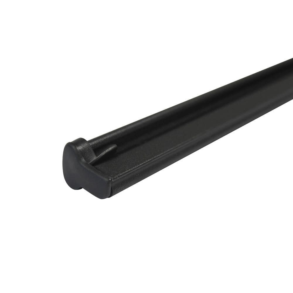 36in. Silverstep Black Clamp Bar Only - WS Display