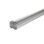 36 in. SilverStep® Retractable Banner Stand Silver Clamp Bar (Hardware Only) - WS Display