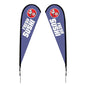 9ft. Sunbird Custom Flag - WS Display