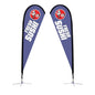 9ft. Sunbird Custom Flag - WS Display