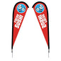 7.5ft. Sunbird Custom Flag - WS Display