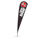 15ft. Sunbird Custom Flag - WS Display